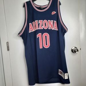 Nike Arizona #10 Mike Bibby Jesery XL